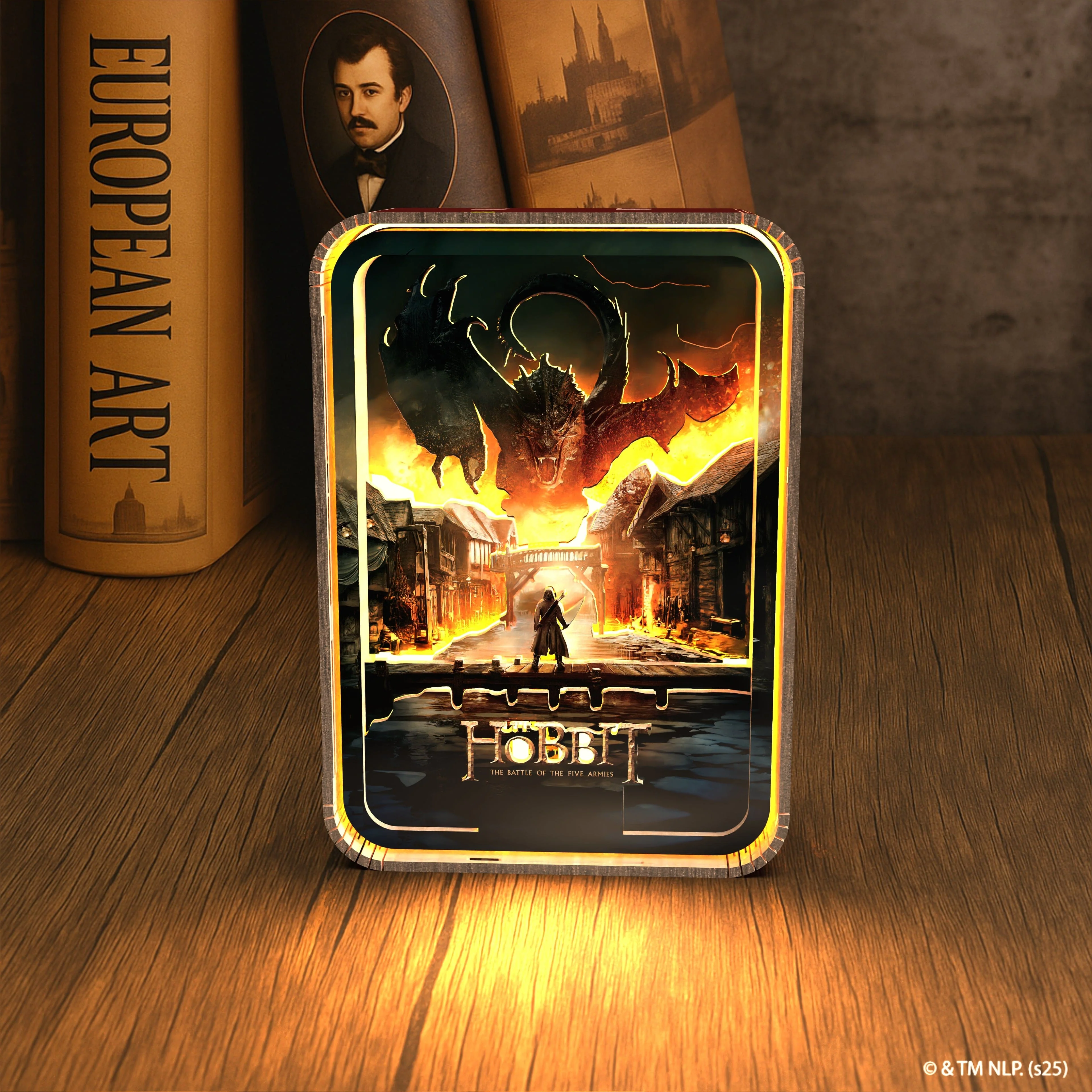 The Hobbit - 3D DIY Wooden Puzzle Night Lamp
