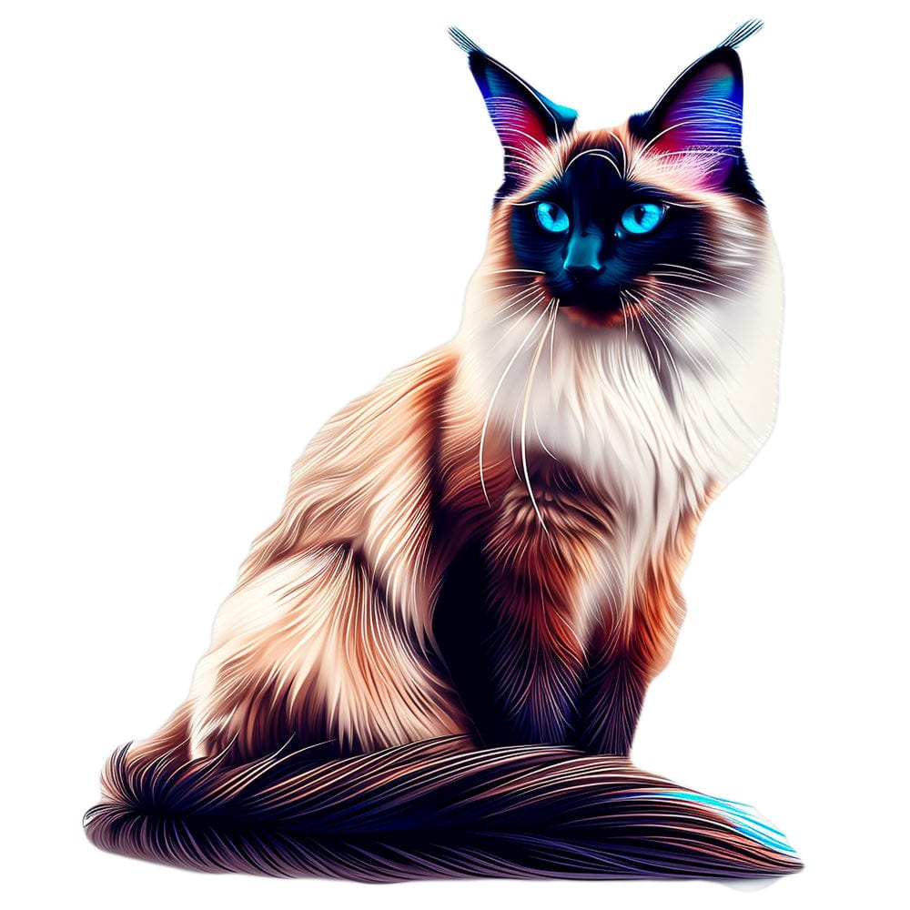 Balinese Javanese Cat - Jigsaw Puzzle