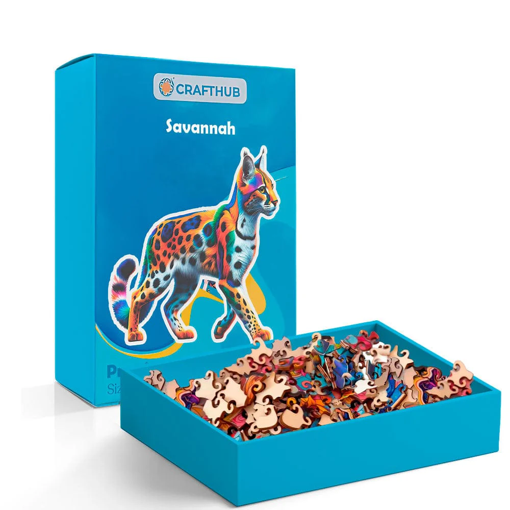Savannah Cat - Jigsaw Puzzle