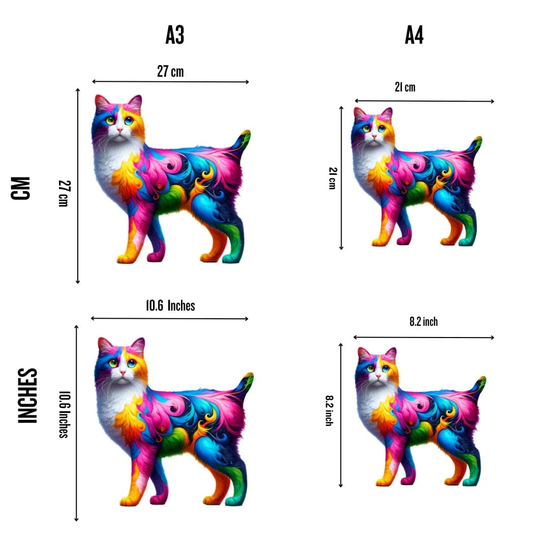 Japanese Bobtail Cat - Jigsaw Puzzle