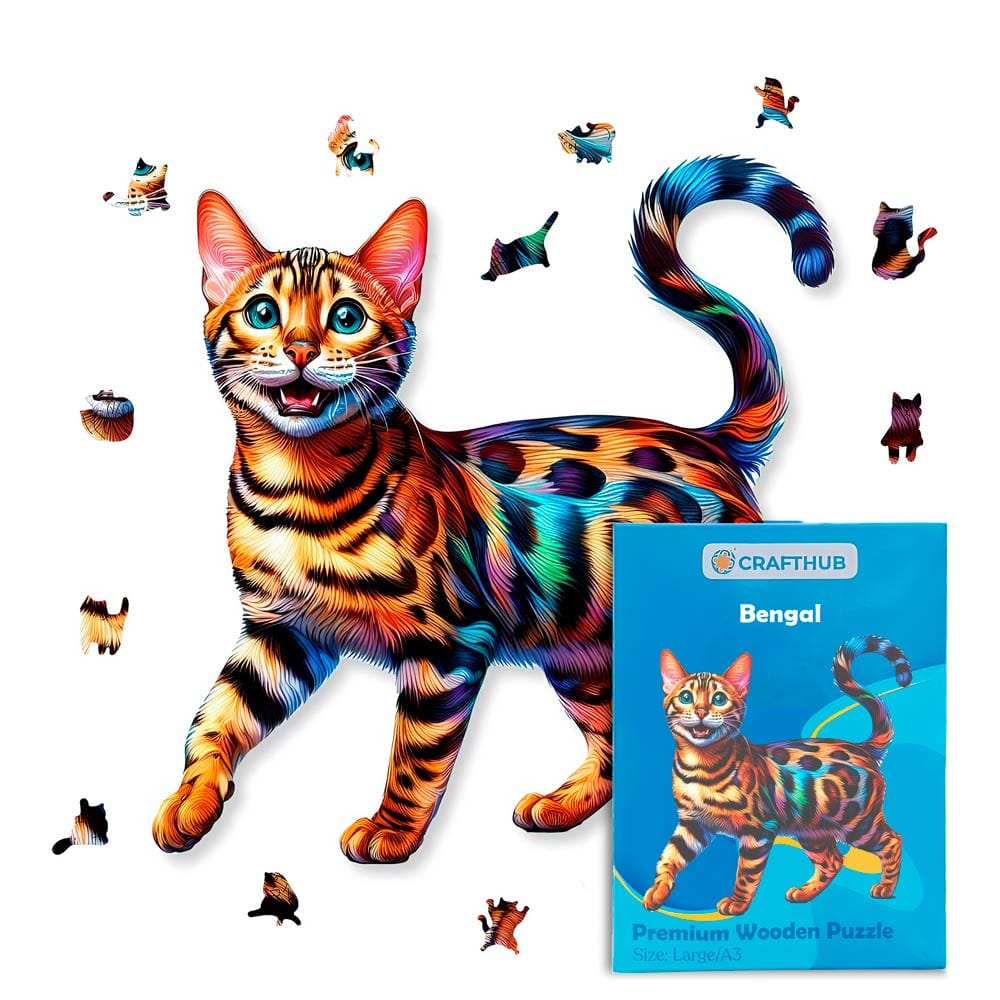 Bengal Cat - Jigsaw Puzzle