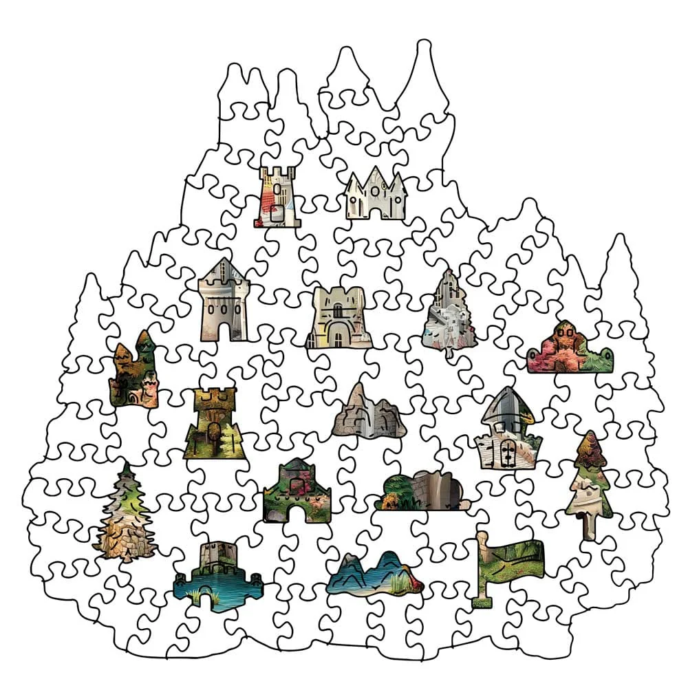 Fairytale Castle - Jigsaw Puzzle