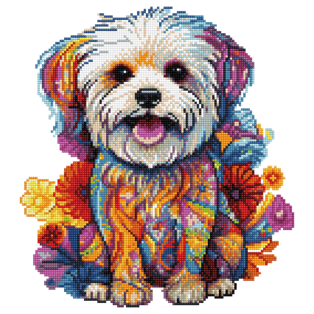Maltese Dog - Diamond Painting Kit
