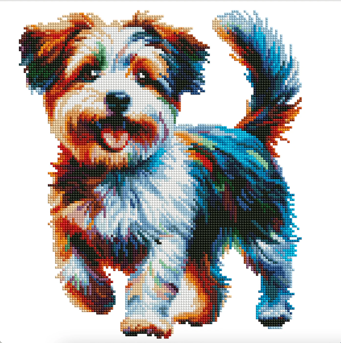 Jackapoo Dog - Diamond Painting Kit