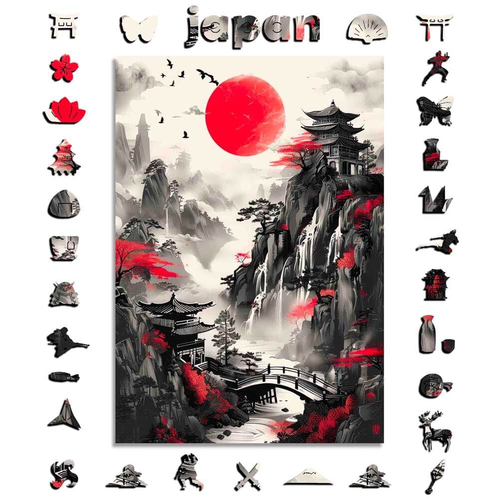 Japan’s Rising Sun - Jigsaw Puzzle