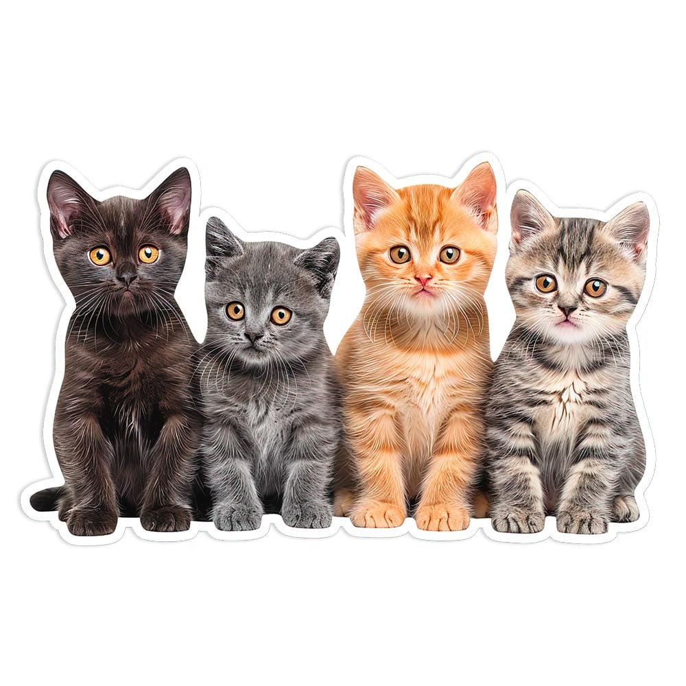 Four Kittens - Jigsaw Puzzle