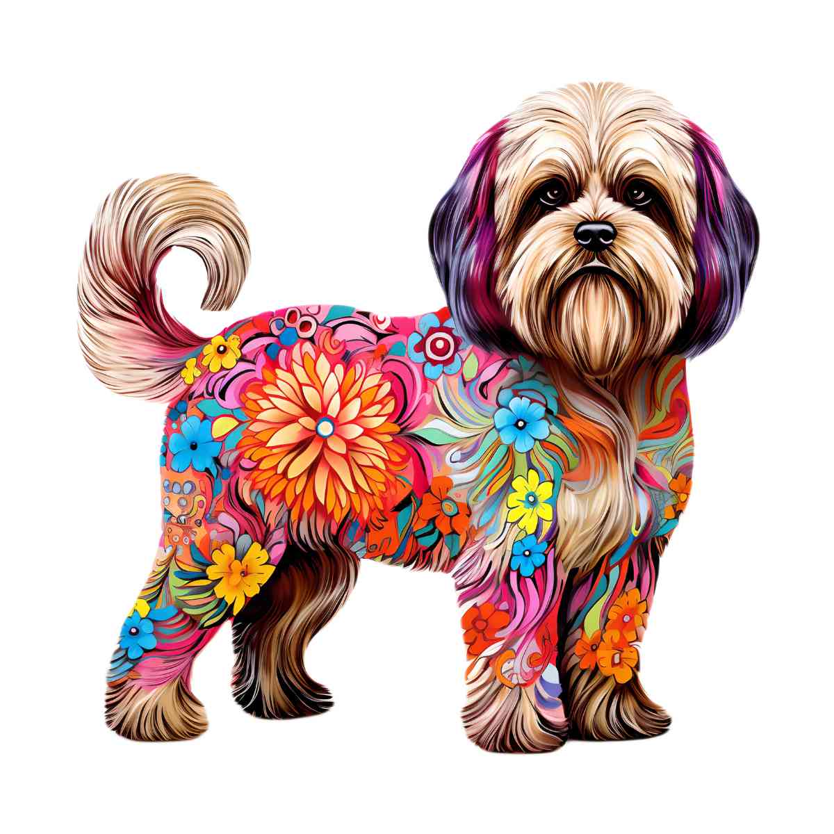 Lhasa Apso Dog - Jigsaw Puzzle
