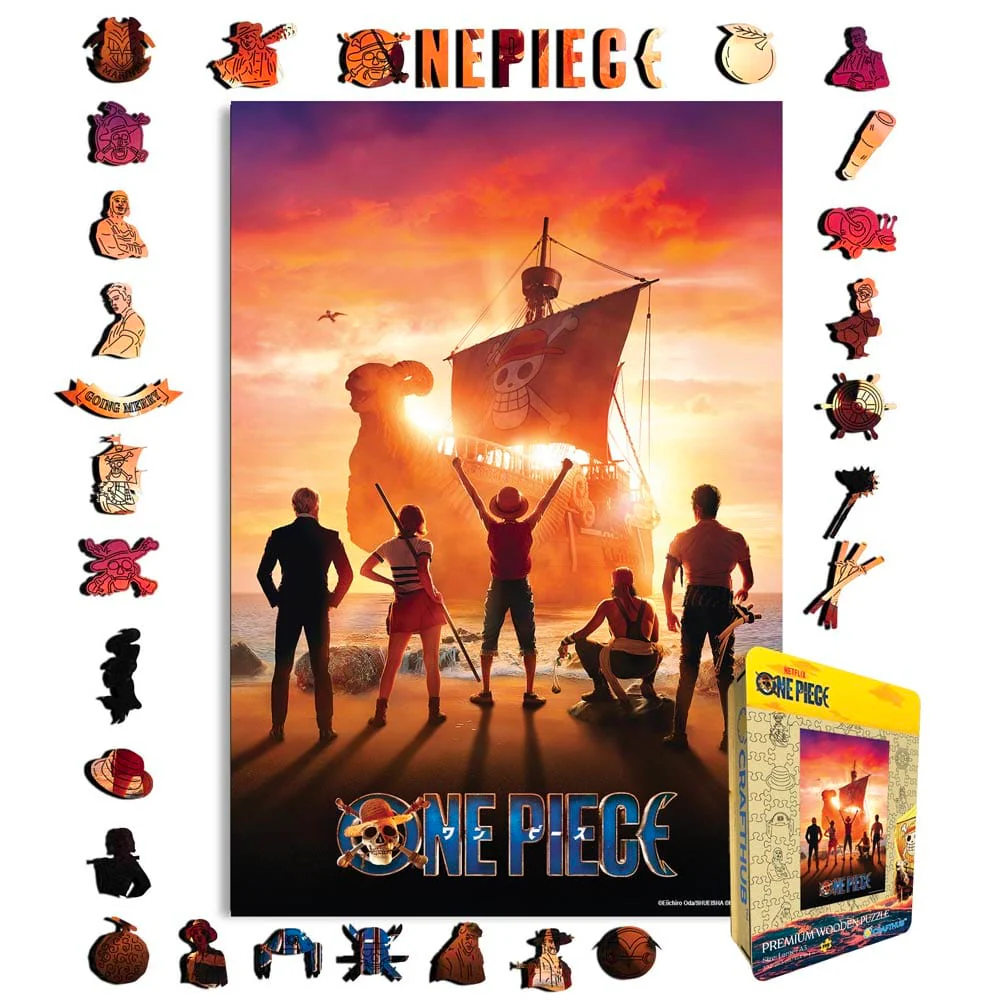 Luffy’s Dream Voyage - Wooden Jigsaw Puzzle