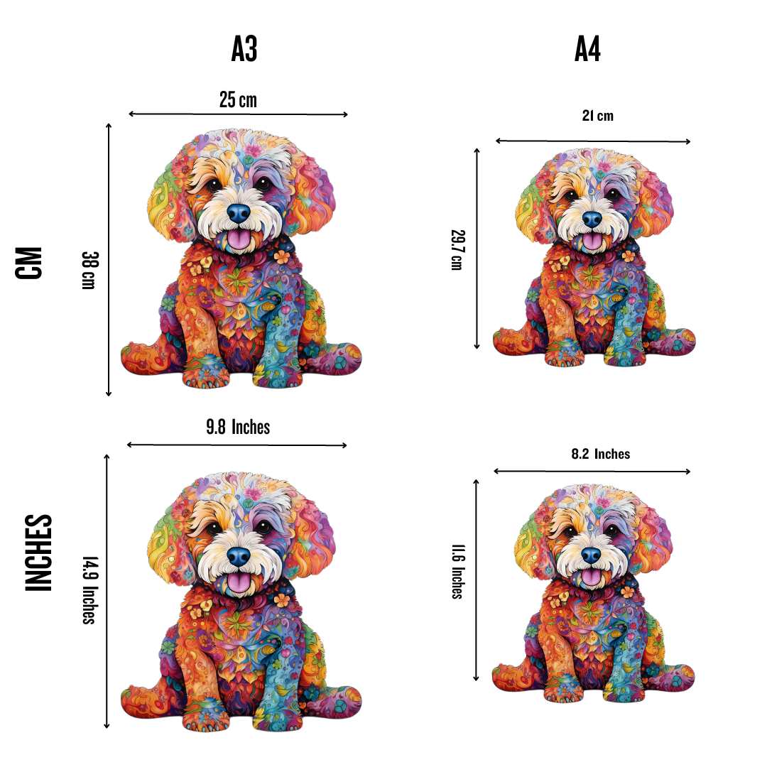 Bichon Frisé Dog - Jigsaw Puzzle