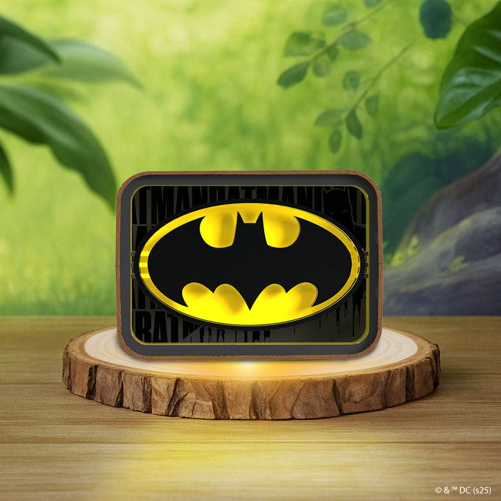Batman Logo - 3D DIY Wooden Puzzle Night Lamp