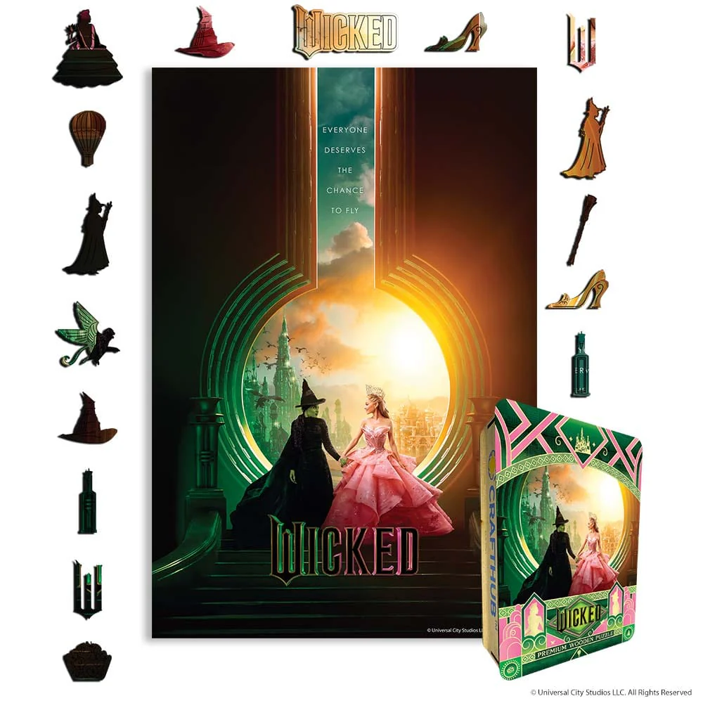 Journey to the Emerald City - Wooden Jigsaw Puzzle