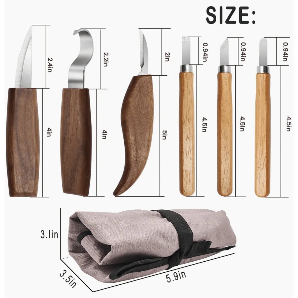 ALL IN 1 WOOD CARVING TOOLKIT