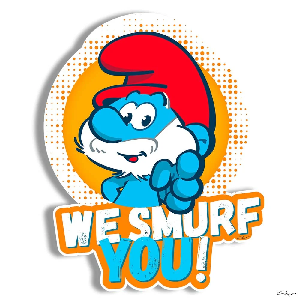 We Smurf You - Wooden Jigsaw Puzzle