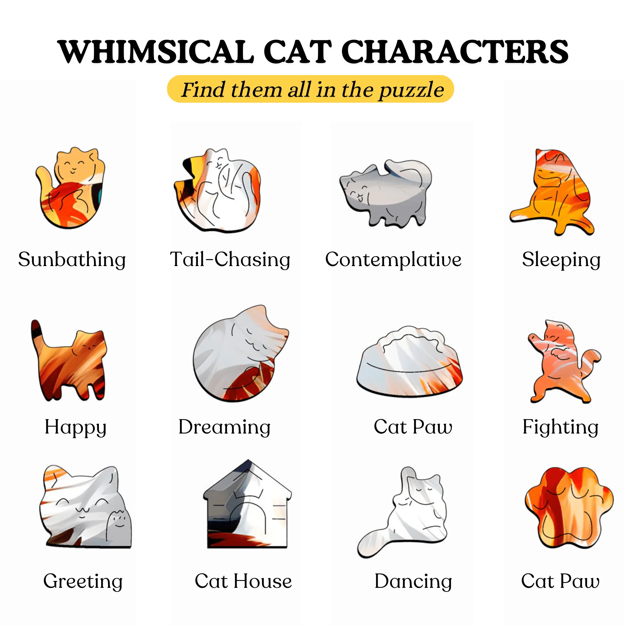 American Wirehair Cat - Jigsaw Puzzle