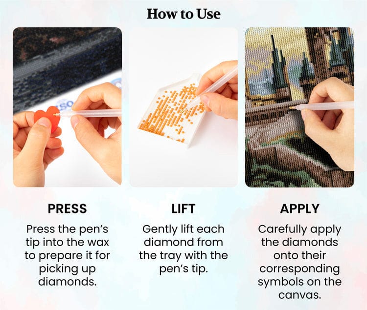 Hogwarts Castle - Diamond Painting Kit