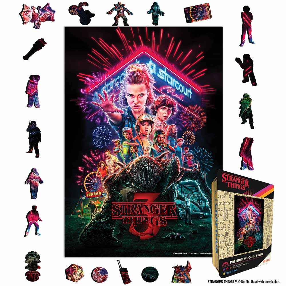The Battle of Hawkins - Wooden Jigsaw Puzzle