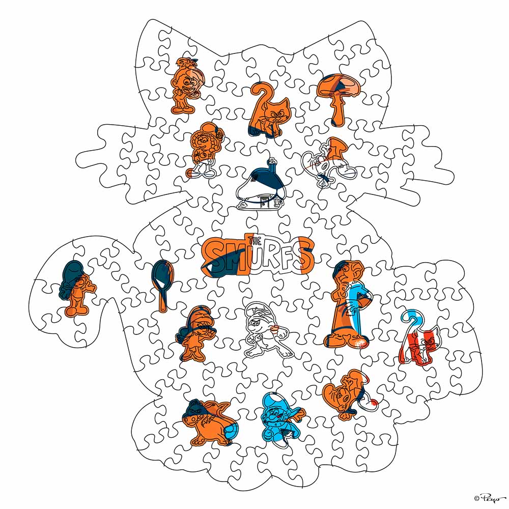 Guess Who - Wooden Jigsaw Puzzle