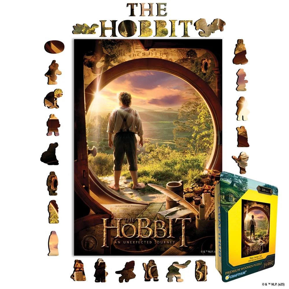The Hobbit An Unexpected Journey - Wooden Jigsaw Puzzle