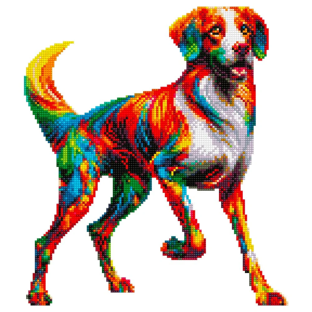 Brittany Dog - Diamond Painting Kit
