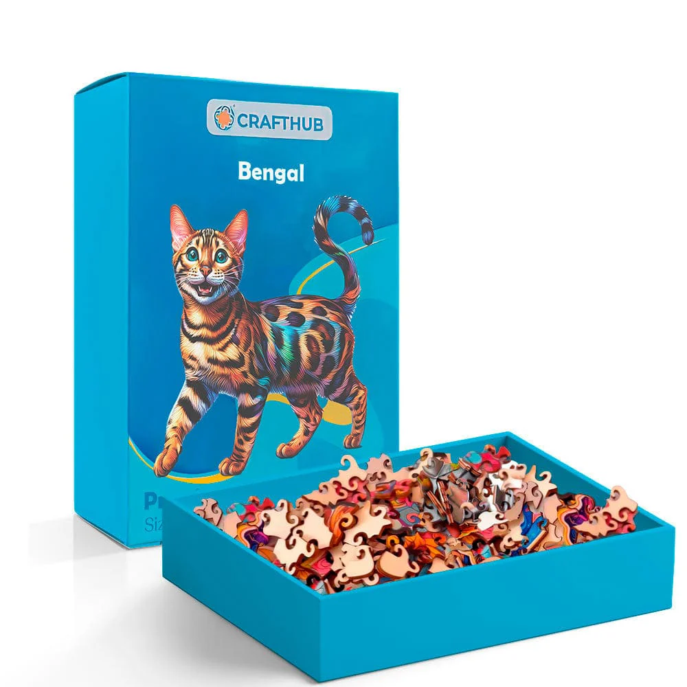 Bengal Cat - Jigsaw Puzzle
