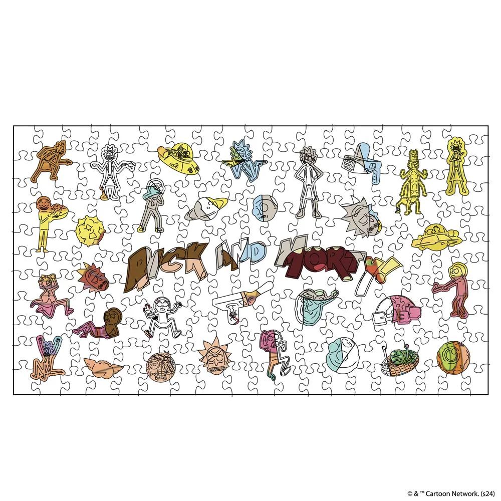 Rick and Morty Look At That - Wooden Jigsaw Puzzle