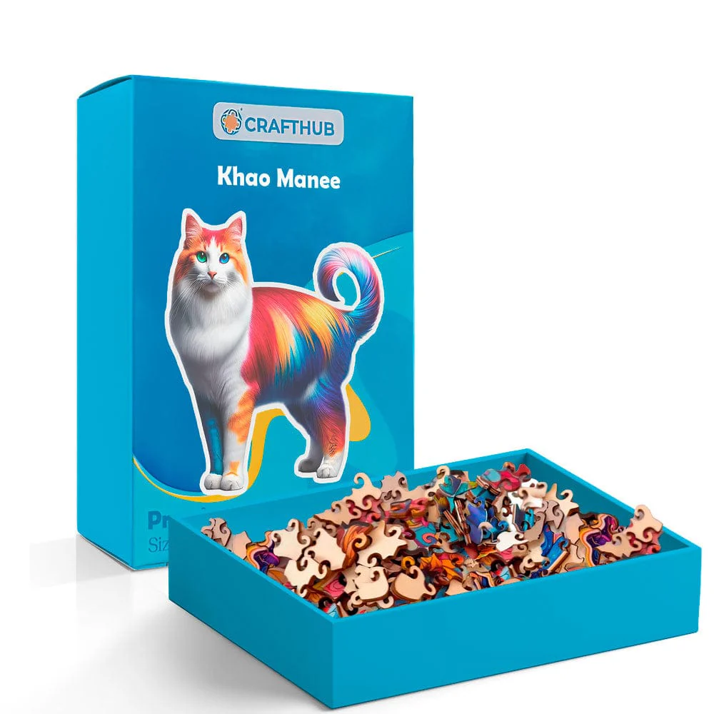 Khao Manee Cat - Jigsaw Puzzle