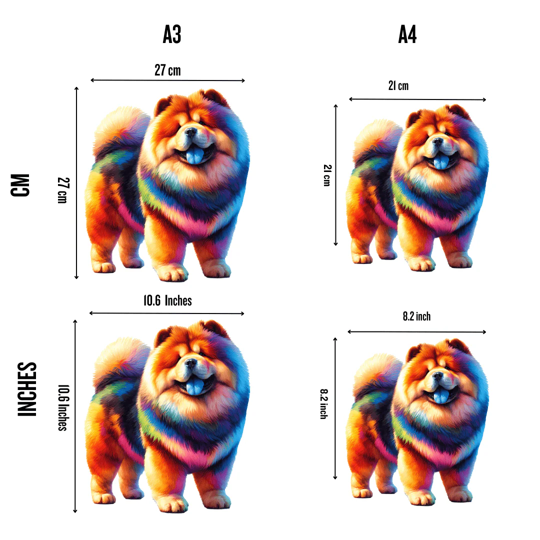 Chow Chow Dog - Jigsaw Puzzle