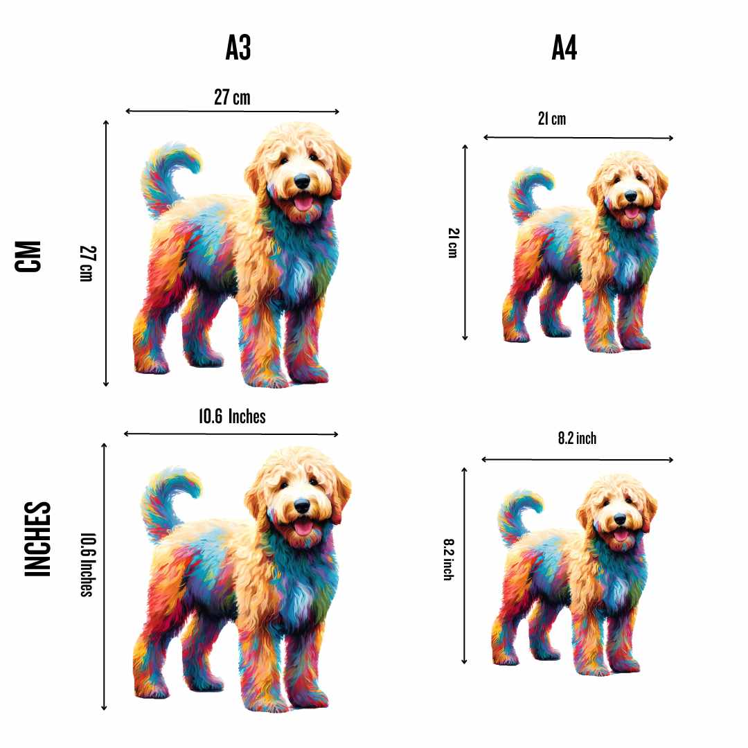 Goldendoodle Dog - Jigsaw Puzzle