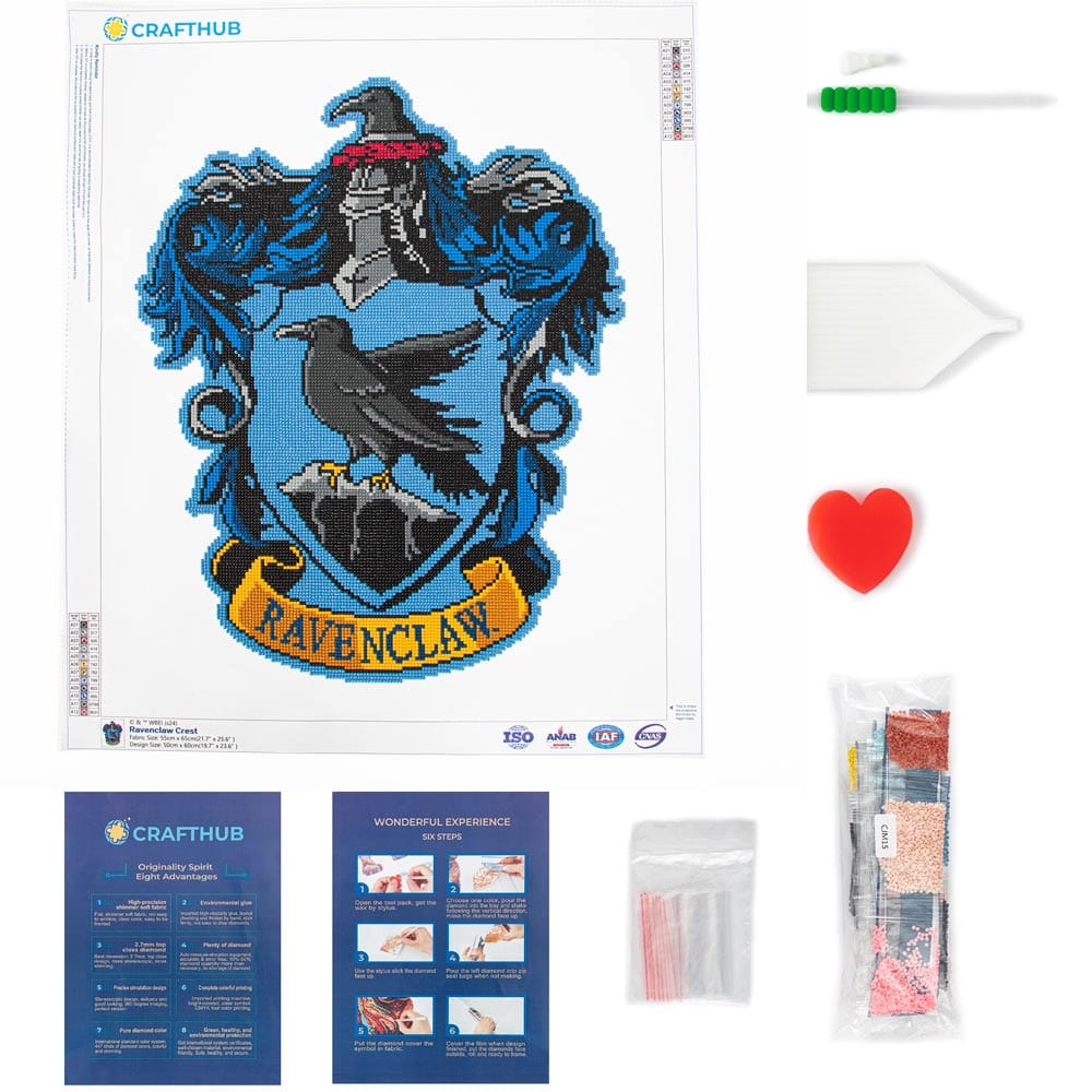Ravenclaw Crest - Diamond Painting Kit