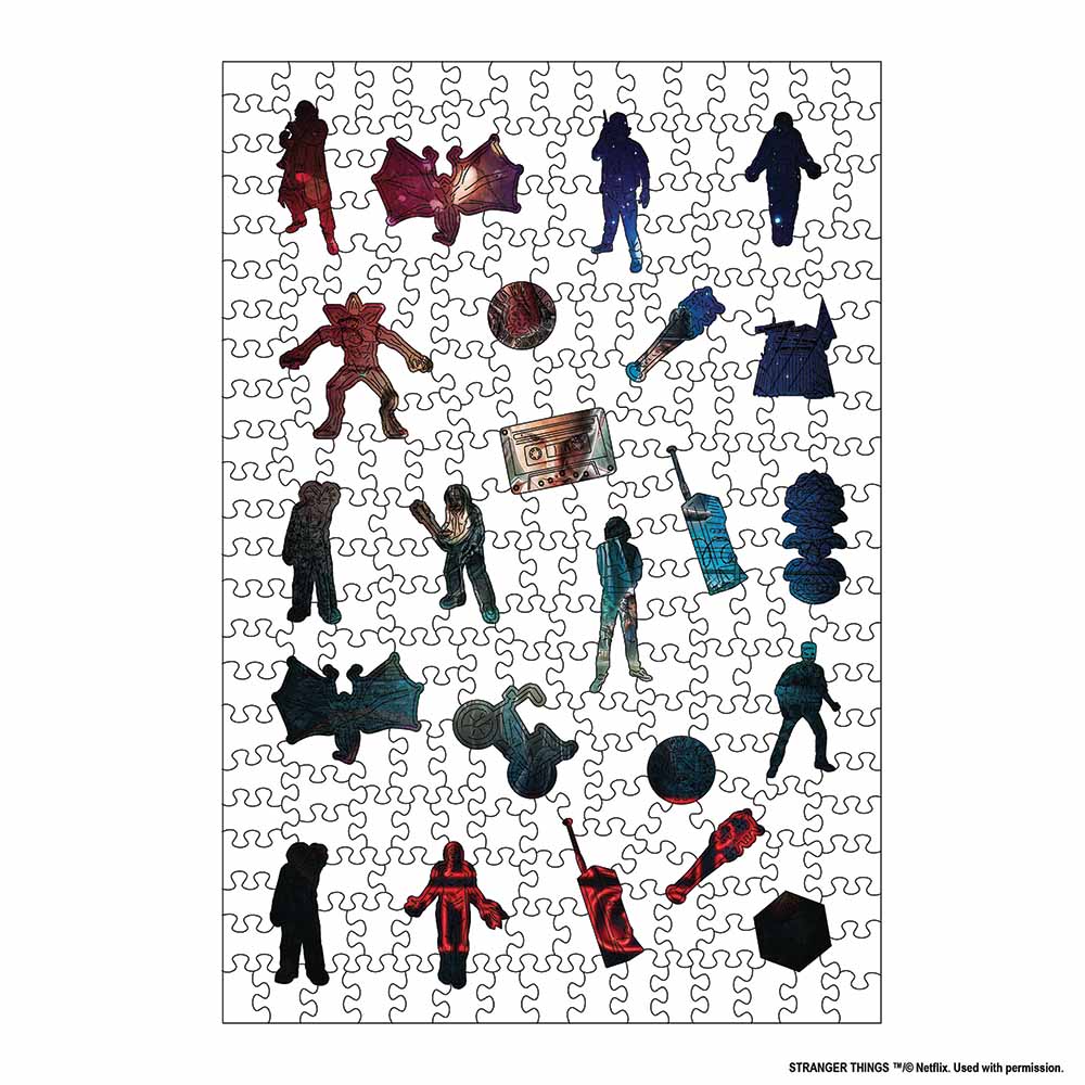 The Hawkins Heroes - Wooden Jigsaw Puzzle