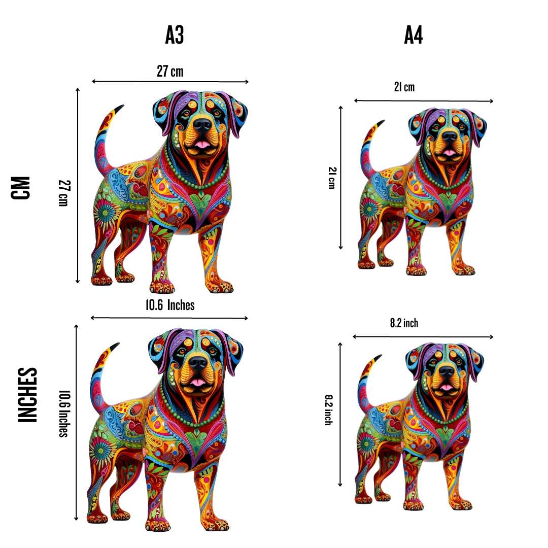 Rottweiler Dog - Jigsaw Puzzle