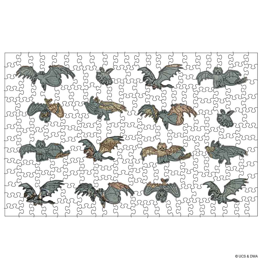 Map of the Dragon World - Wooden Jigsaw Puzzle