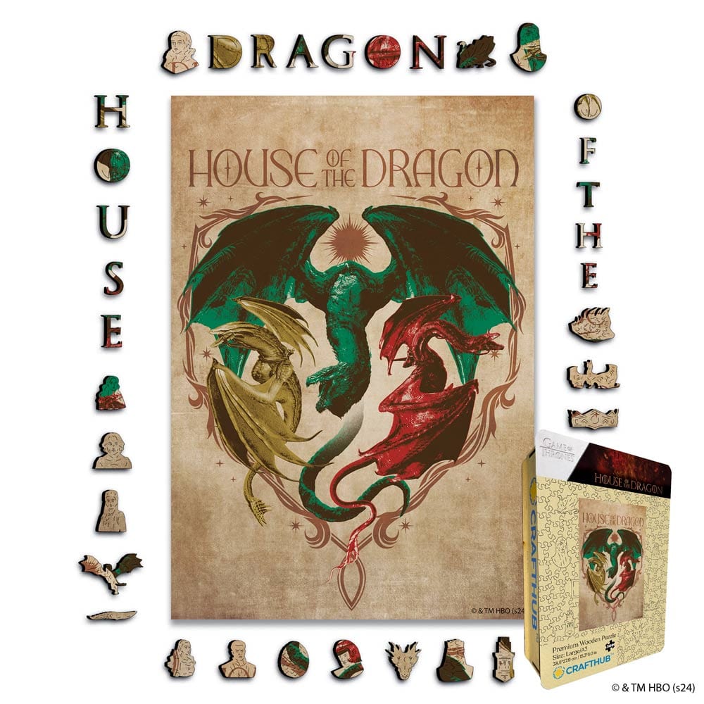Dragons of Westeros - Jigsaw Puzzle