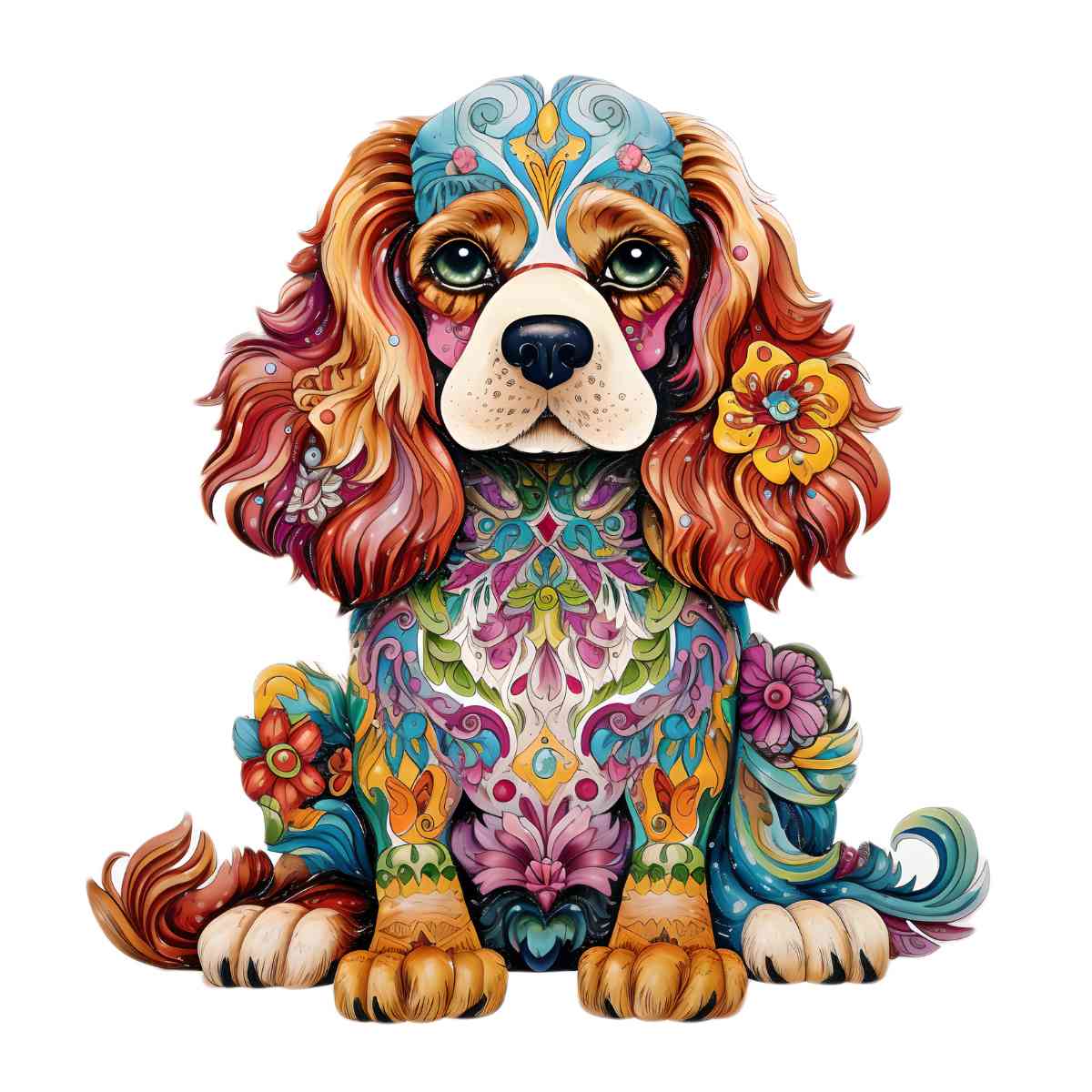 King Charles Dog - Jigsaw Puzzle