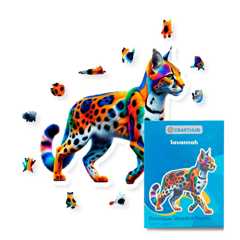 Savannah Cat - Jigsaw Puzzle