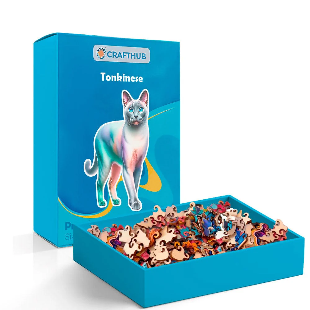 Tonkinese Cat - Jigsaw Puzzle
