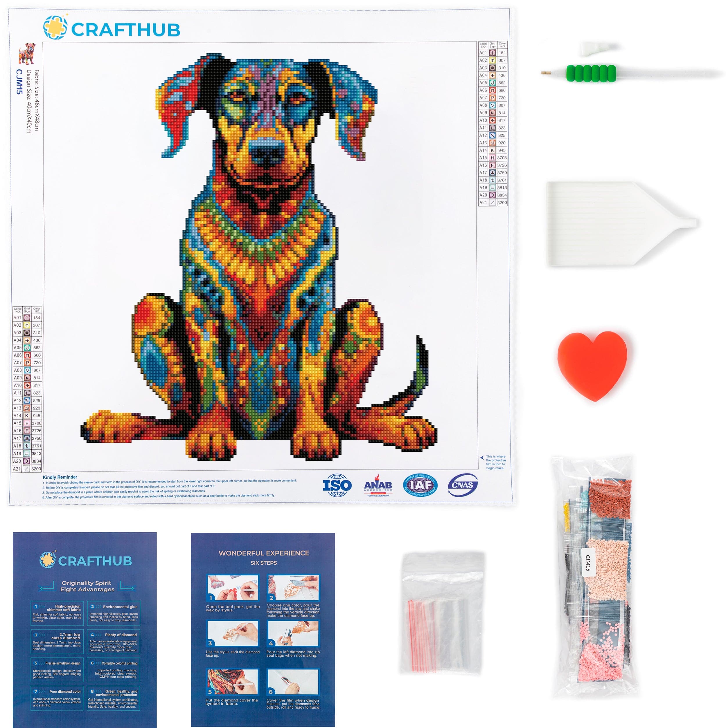 Doberman Pinscher Dog - Diamond Painting Kit