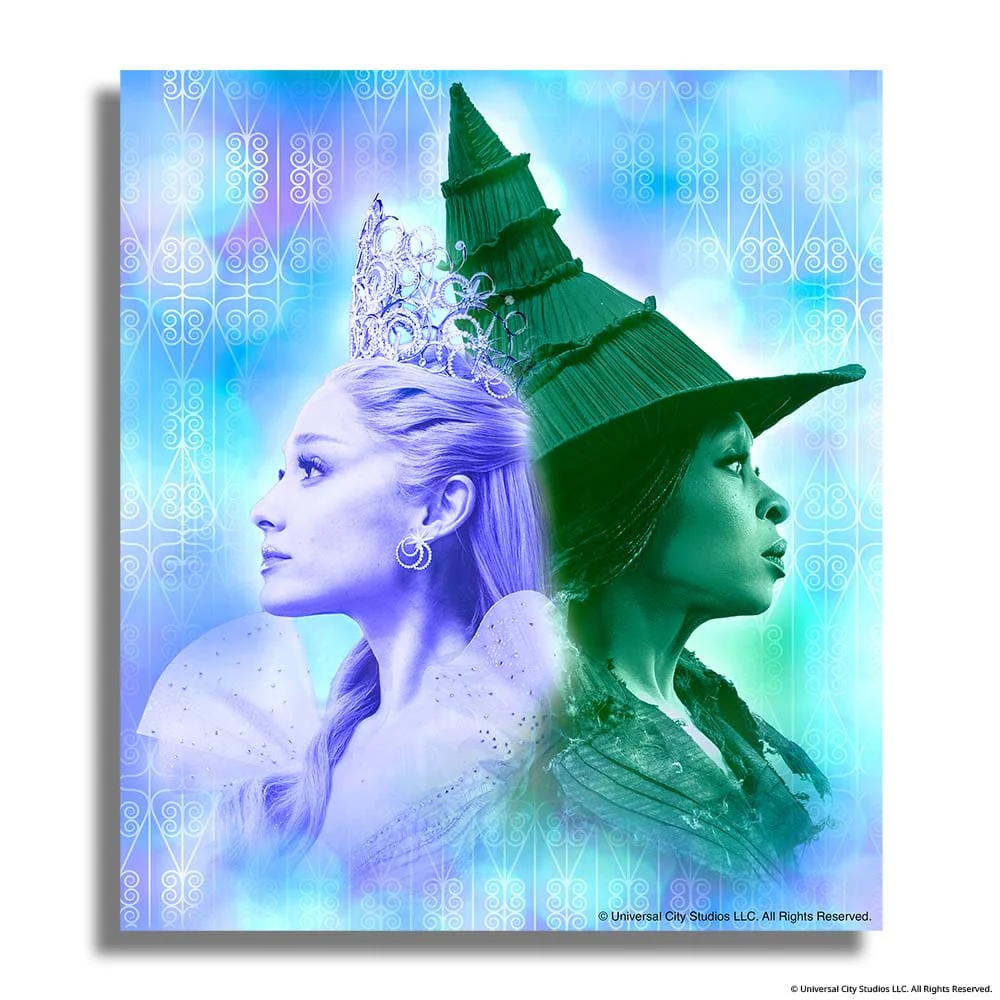 Glinda & Elphaba - Wooden Jigsaw Puzzle