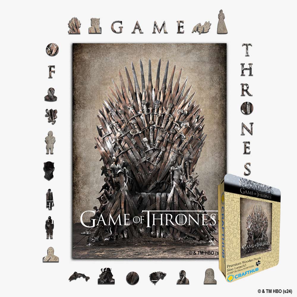 Game Of Thrones - Wooden Jigsaw Puzzle
