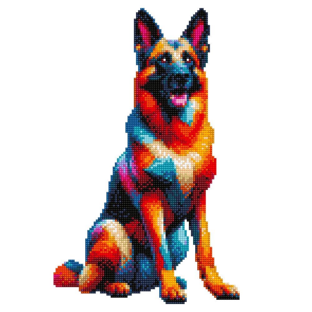 Malinois Dog - Diamond Painting Kit