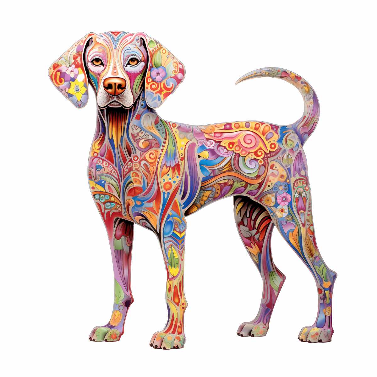 Weimaraner Dog - Jigsaw Puzzle