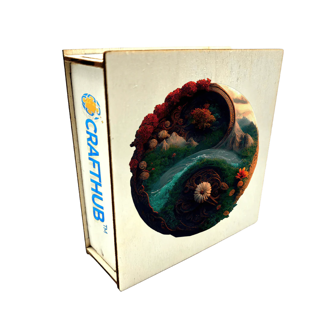 Mystical Yin Yang - Jigsaw Puzzle