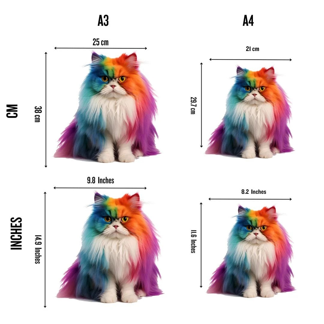 British Longhair Cat - Jigsaw Puzzle