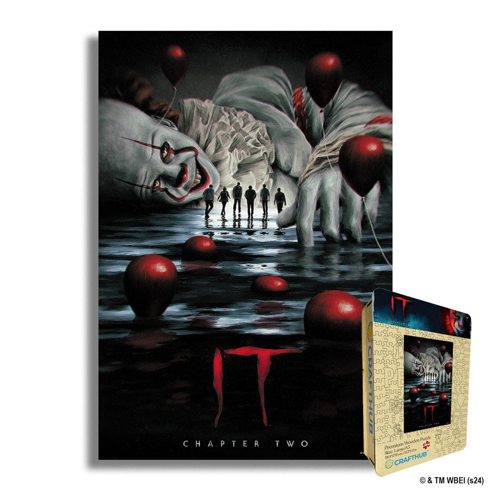 We All Float Down Here - Wooden Jigsaw Puzzle