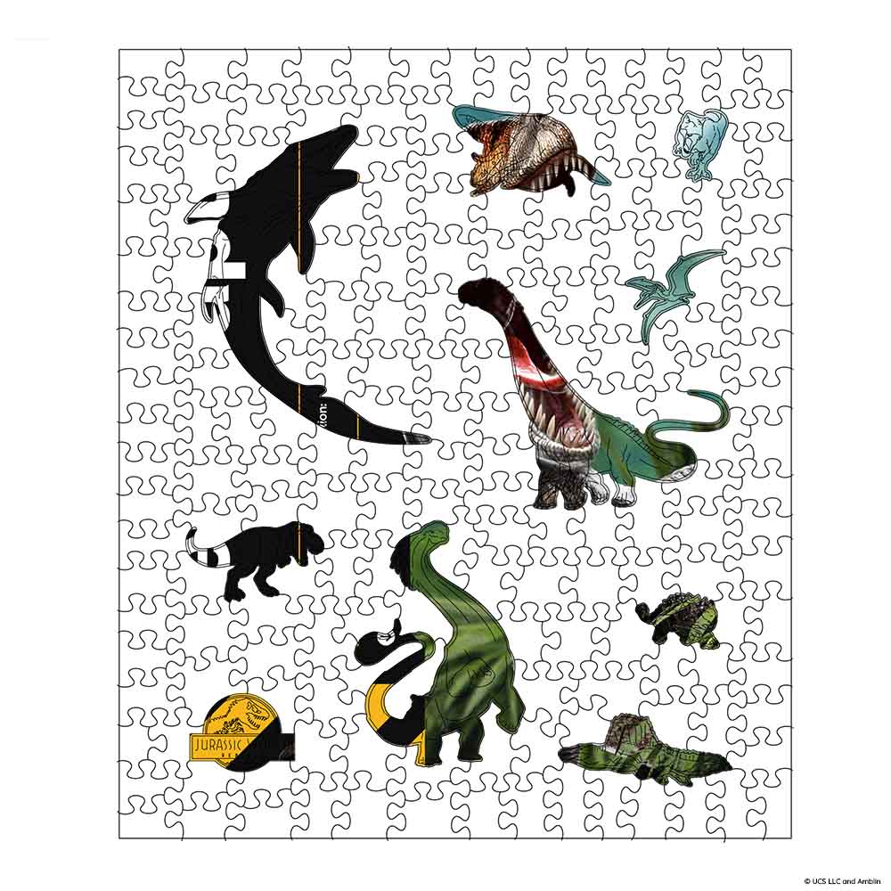 Velociraptor - Wooden Jigsaw Puzzle