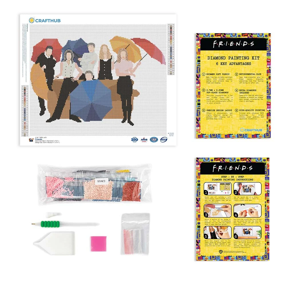 Friends - Diamond Painting Kit
