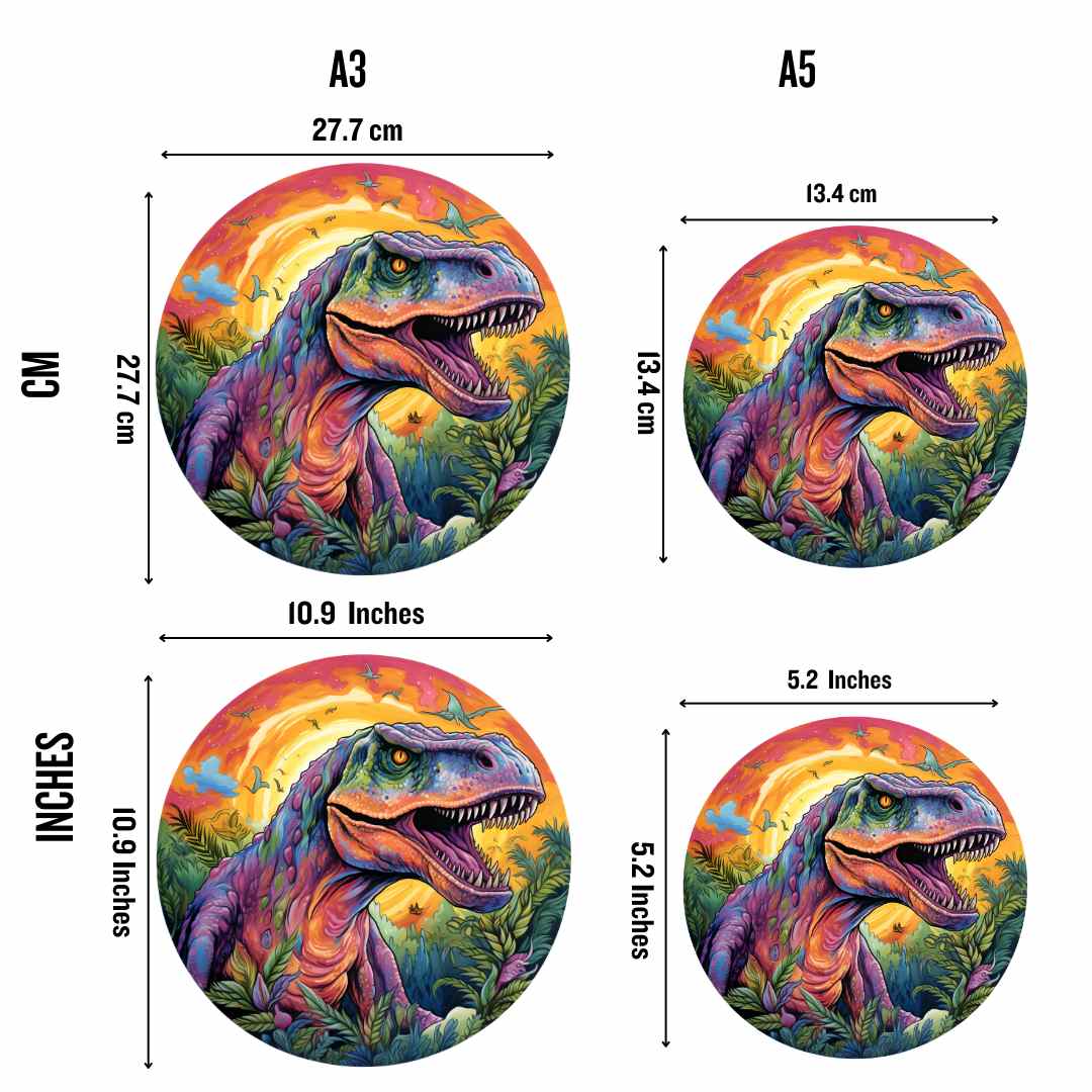 Dinosaur T-Rex - Jigsaw Puzzle