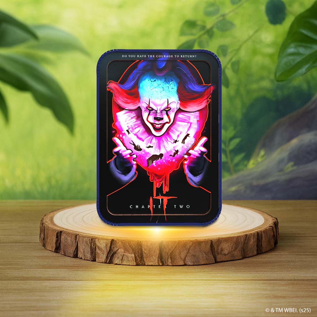 Pennywise - 3D DIY Wooden Puzzle Night Lamp