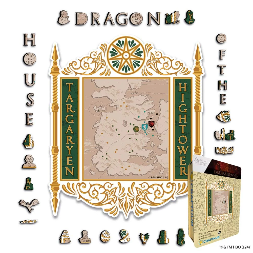 Westeros War Map - Jigsaw Puzzle