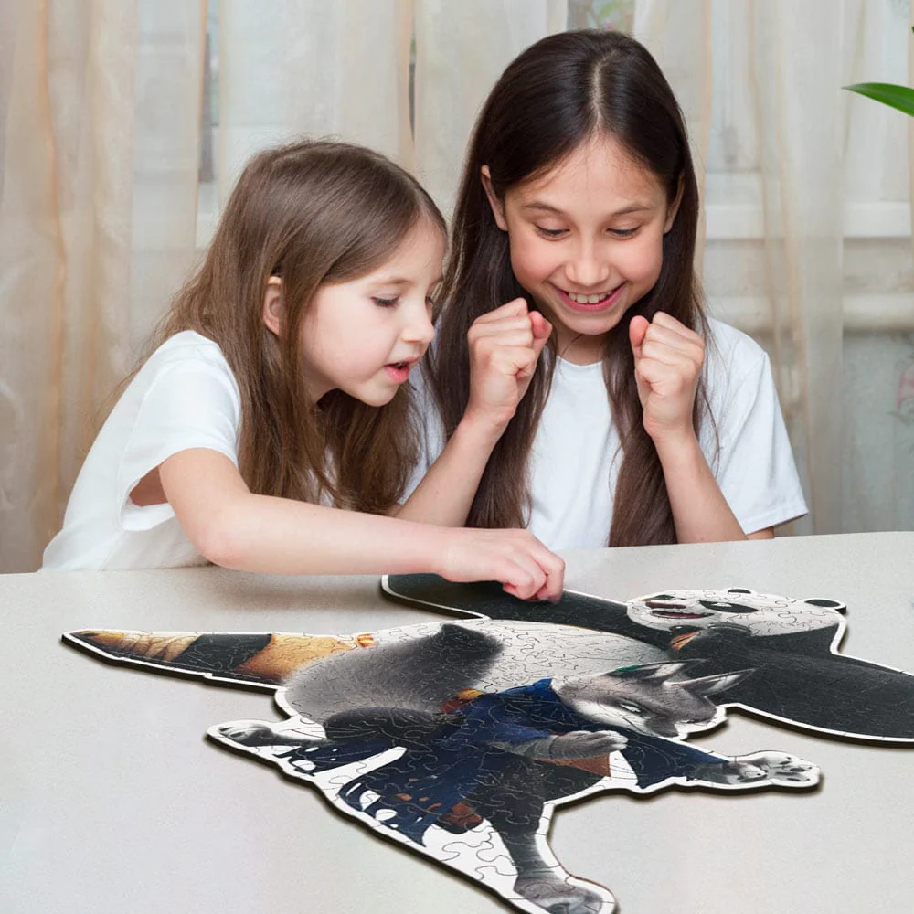Train Hard Battle Easy - Wooden Jigsaw Puzzle